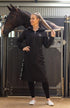BARE Candace Lightweight Waterproof Long Jacket (Mesh Lined) - Black